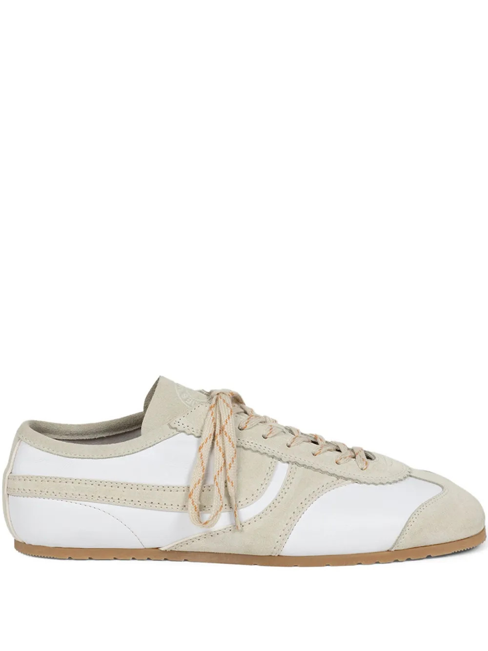 suede-panel sneakers | Farfetch Global