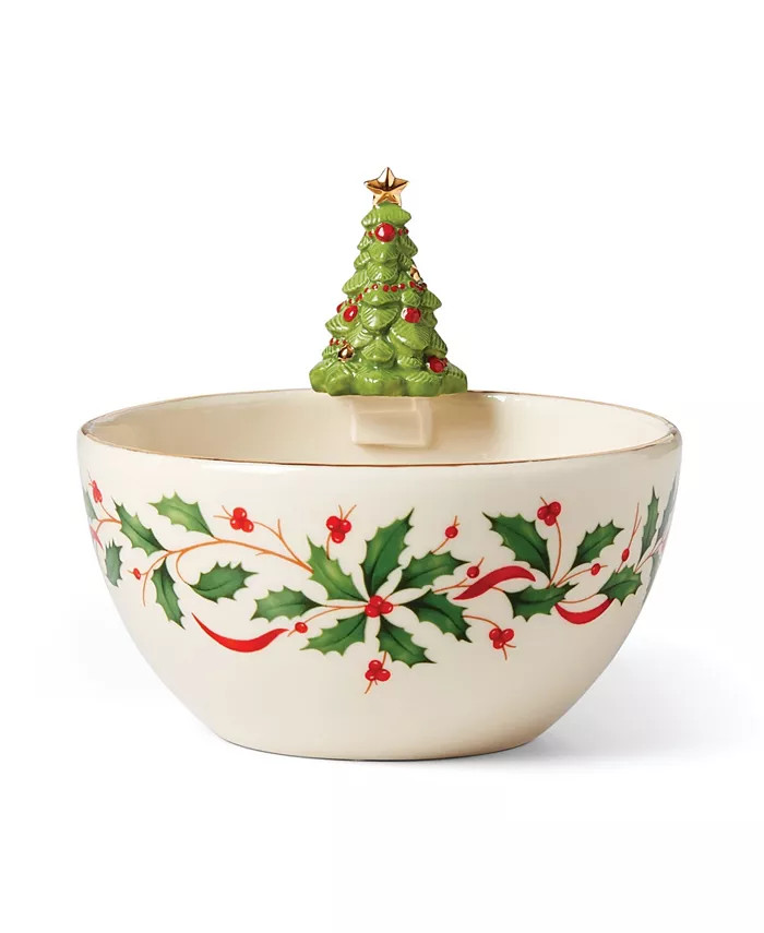 Lenox Holiday Tree Bowl & Reviews - Fine China - Macy's | Macys (US)
