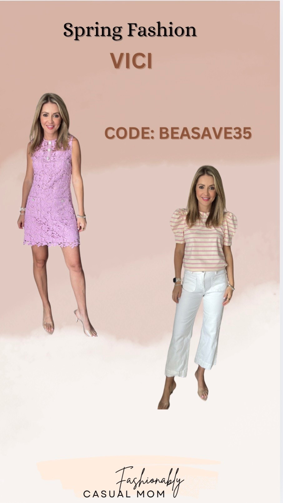 Spring fashion from Vici
My code: BEASAVE35
Works sitewide fo 35% off


#LTKSeasonal #LTKootd #LTKgrwm