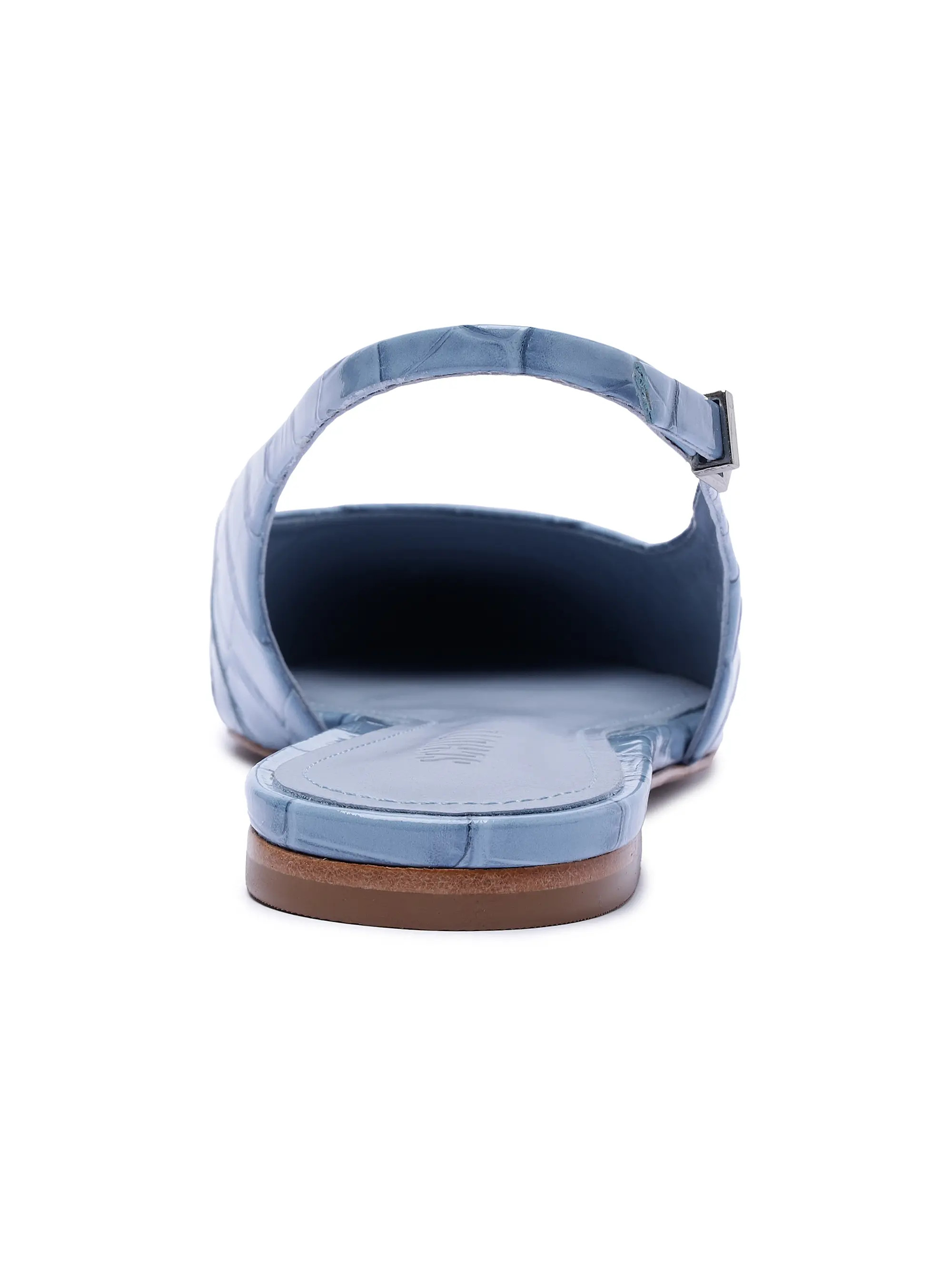 Paola Ballet Leather Slingback Flats | Saks Fifth Avenue