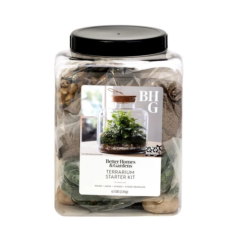 Better Homes & Gardens Terrarium Starter Kit for Indoor Plants | Walmart (US)