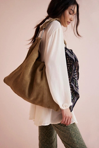 Bobbi Slouch Suede Tote | Free People (Global - UK&FR Excluded)