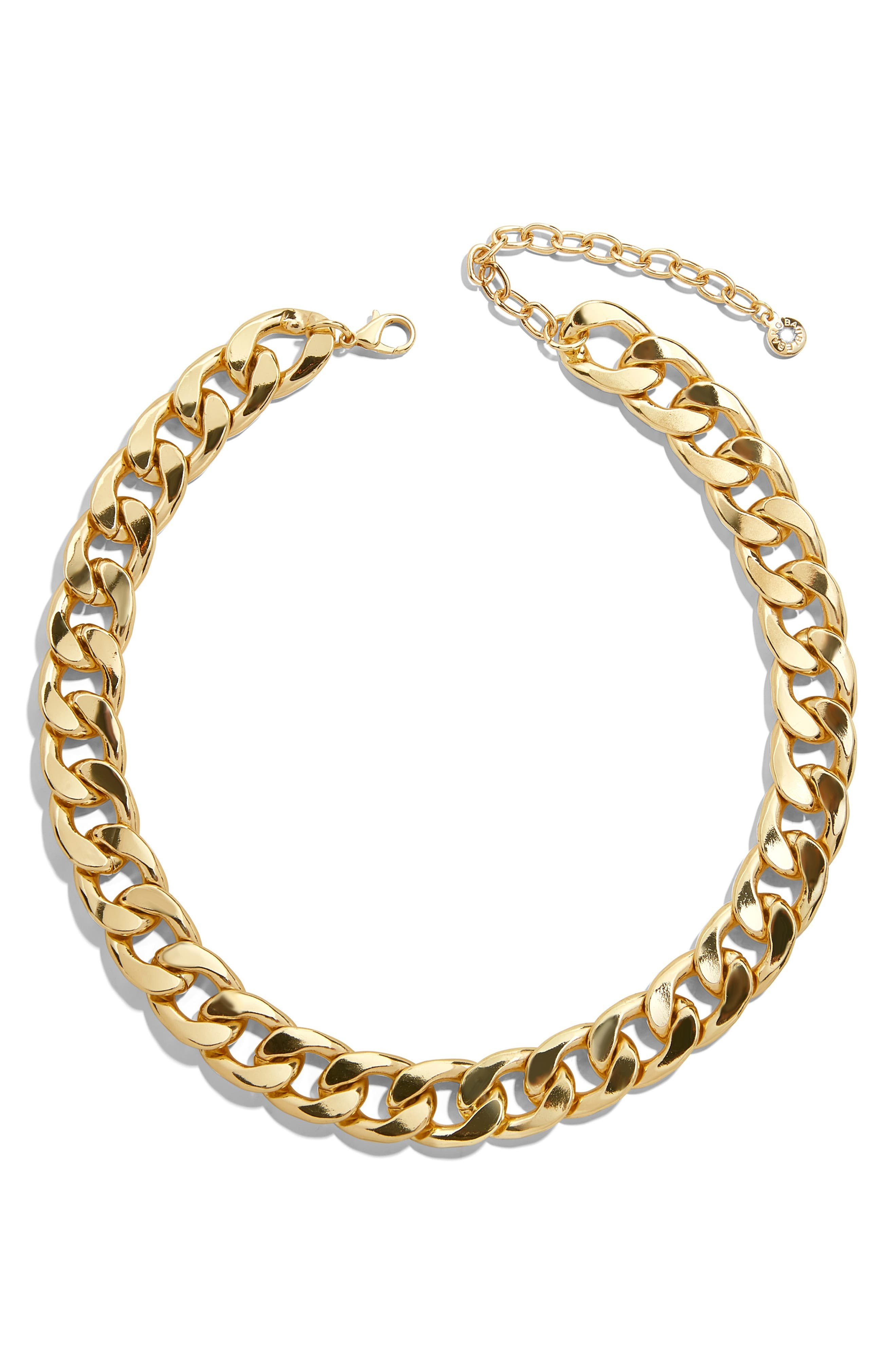 Michaela Curb Chain Collar Necklace | Nordstrom