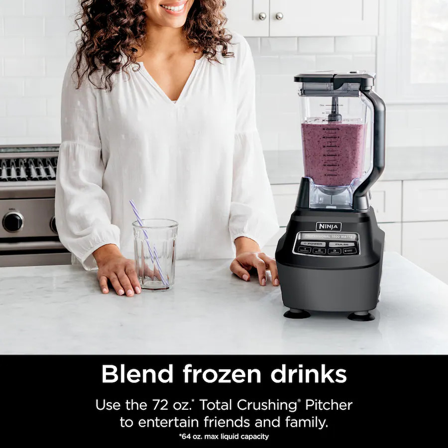 Ninja - Mega Kitchen System 72-Oz. Blender - Black | Best Buy U.S.