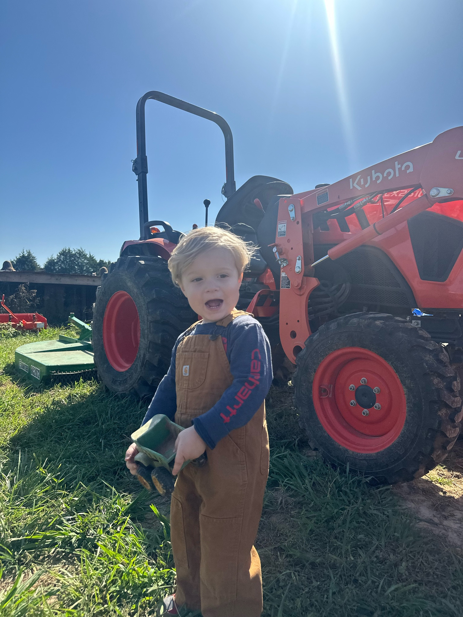 Carhartt toddler overalls, our absolutely favorite for when we want to do some fun outdoor fall things! Wore these all last winter and they fit us again this winter! Size 24 month and still fits him into his 2T size! Under $35! Linked all kids sizes! 

#LTKFindsUnder50 #LTKSeasonal #LTKKids