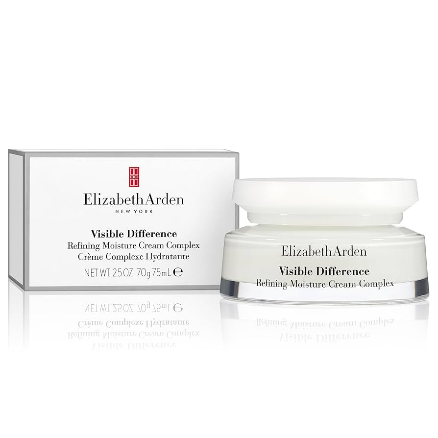 Elizabeth Arden Visible Difference Refining Moisture Cream Complex for Face, 75ml, Rich Emollient... | Amazon (UK)