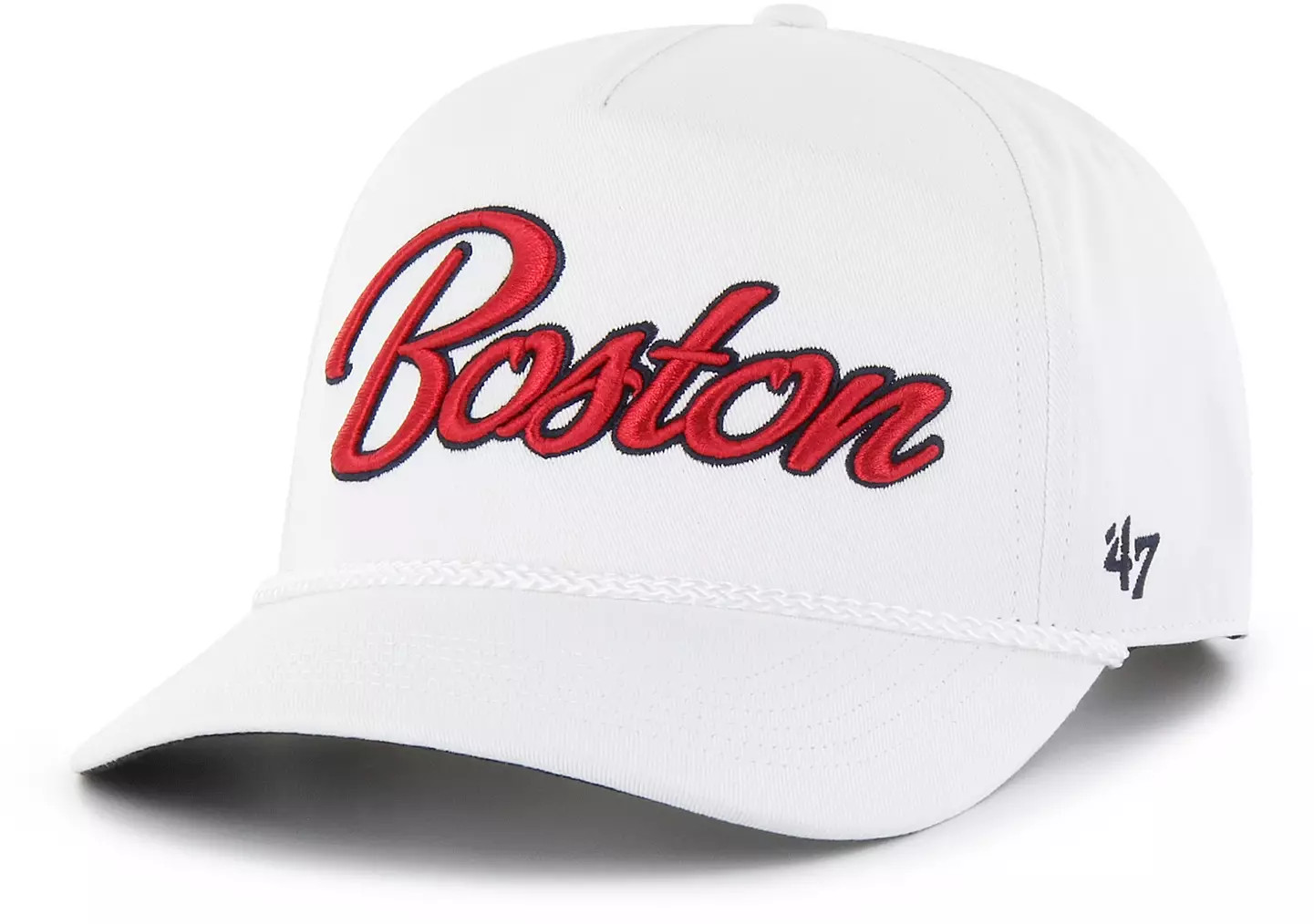 '47 Adult Boston Red Sox White Overhand Hitch Adjustable Hat | DICK'S Sporting Goods