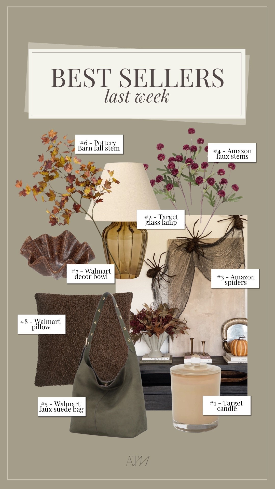 Best sellers last week!

best sellers, home finds, affordable  home finds, budget friendly home, seasonal home decor, affordable fall decor 

#LTKStyleTip #LTKHome #LTKSeasonal