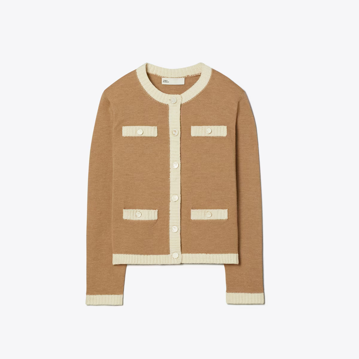 Kendra Wool Cardigan: Women's Designer Sweaters | Tory Burch | Tory Burch (US)