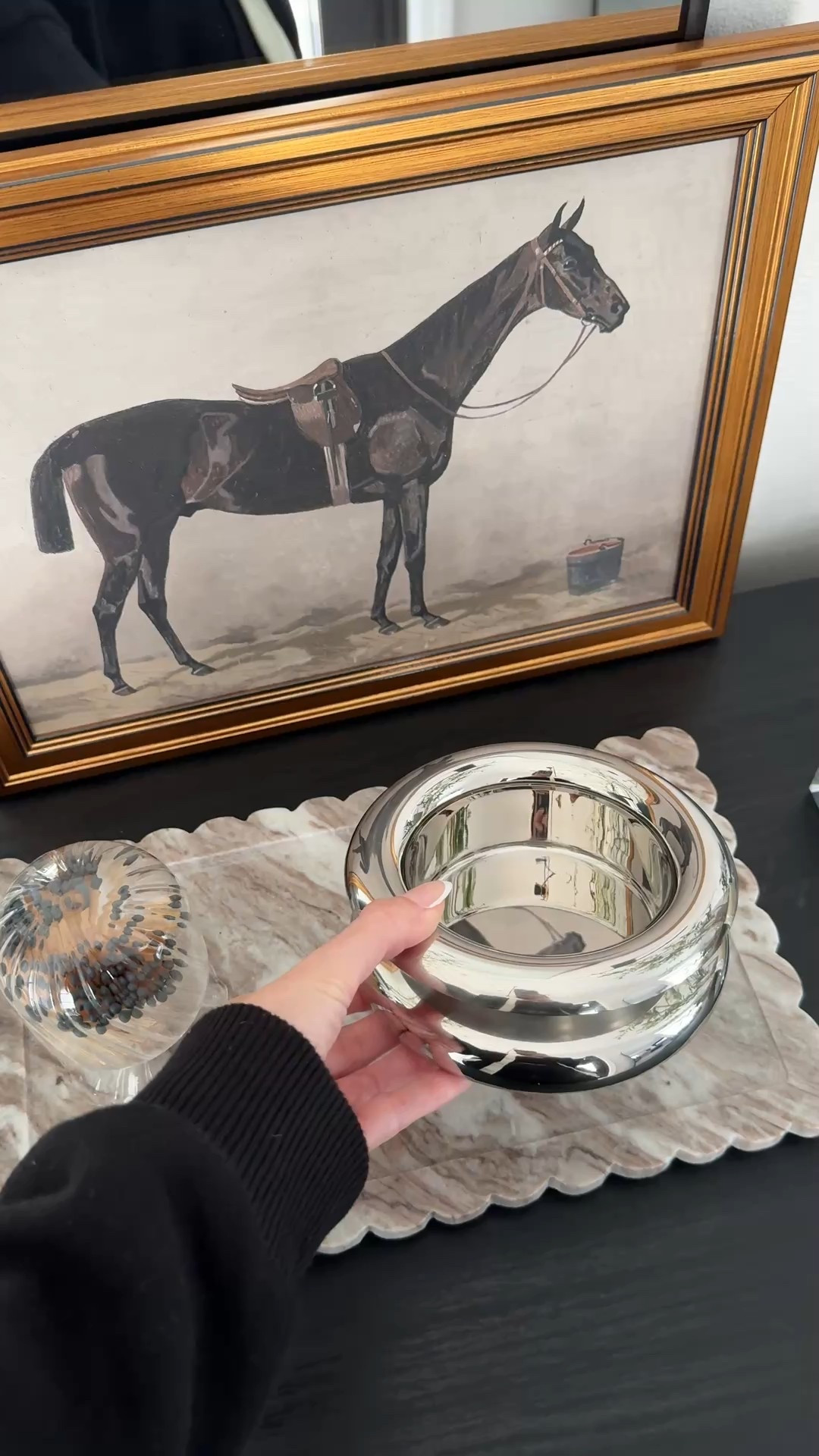 My latest home find : chrome accent pieces perfect for candles, wine bottle or caviar 😍✨

#LTKValentine #LTKdayinmylife #LTKHome