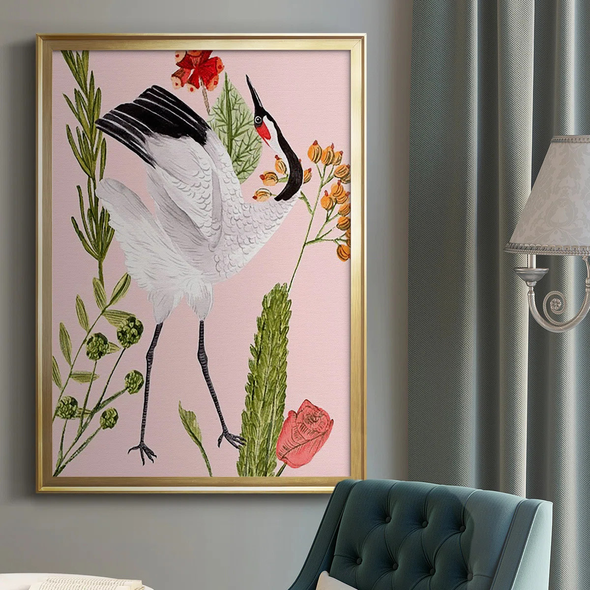 Birds In Motion VI " Birds In Motion VI " Painting Print | Wayfair North America