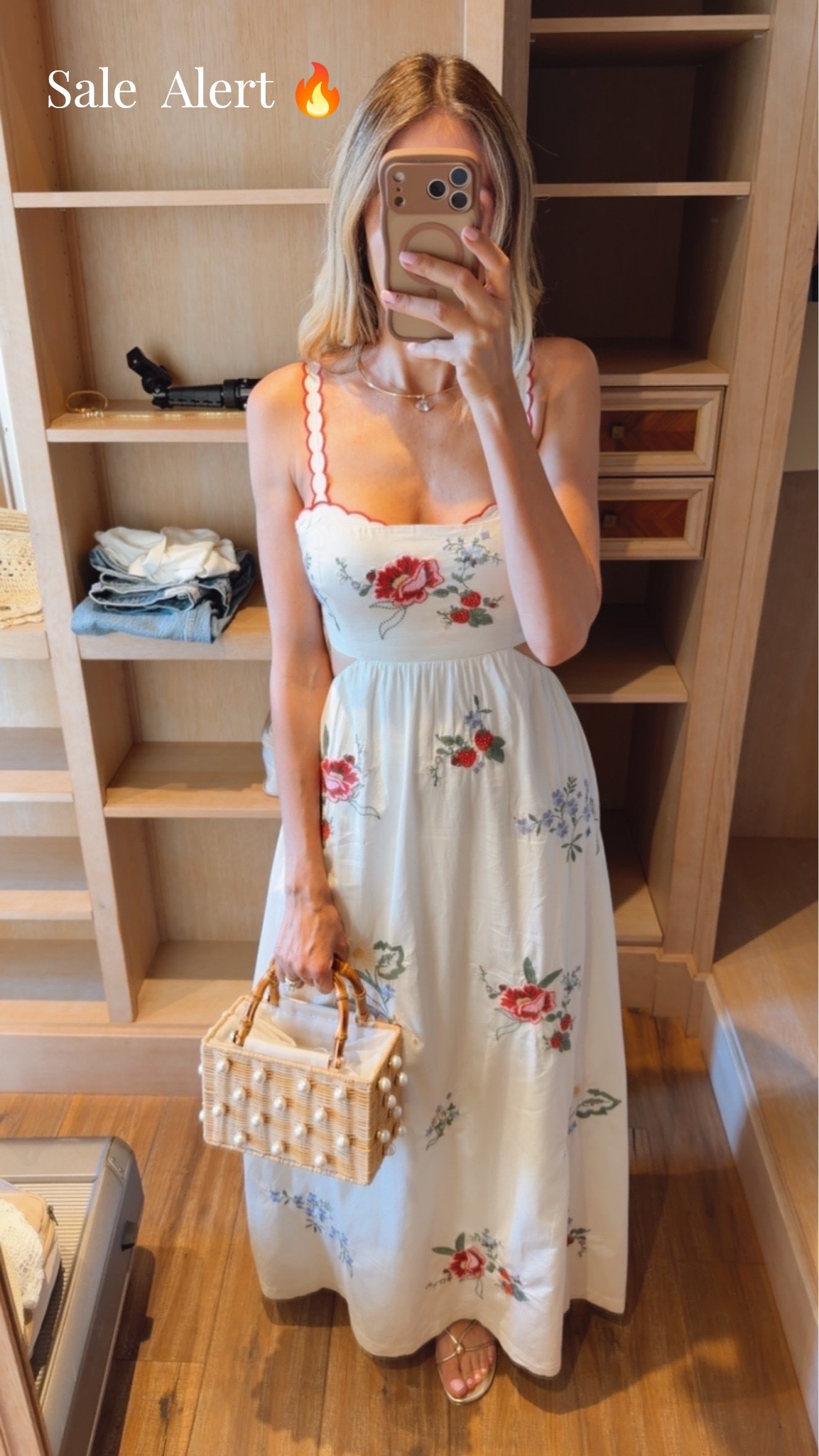 Sale alert 
ADORABLE & feminine dress
Runs tts , wearing a size small
Summer outfits 
Summer dresses
Vacation outfits beach

#LTKootd #LTKSaleAlert #LTKOver40