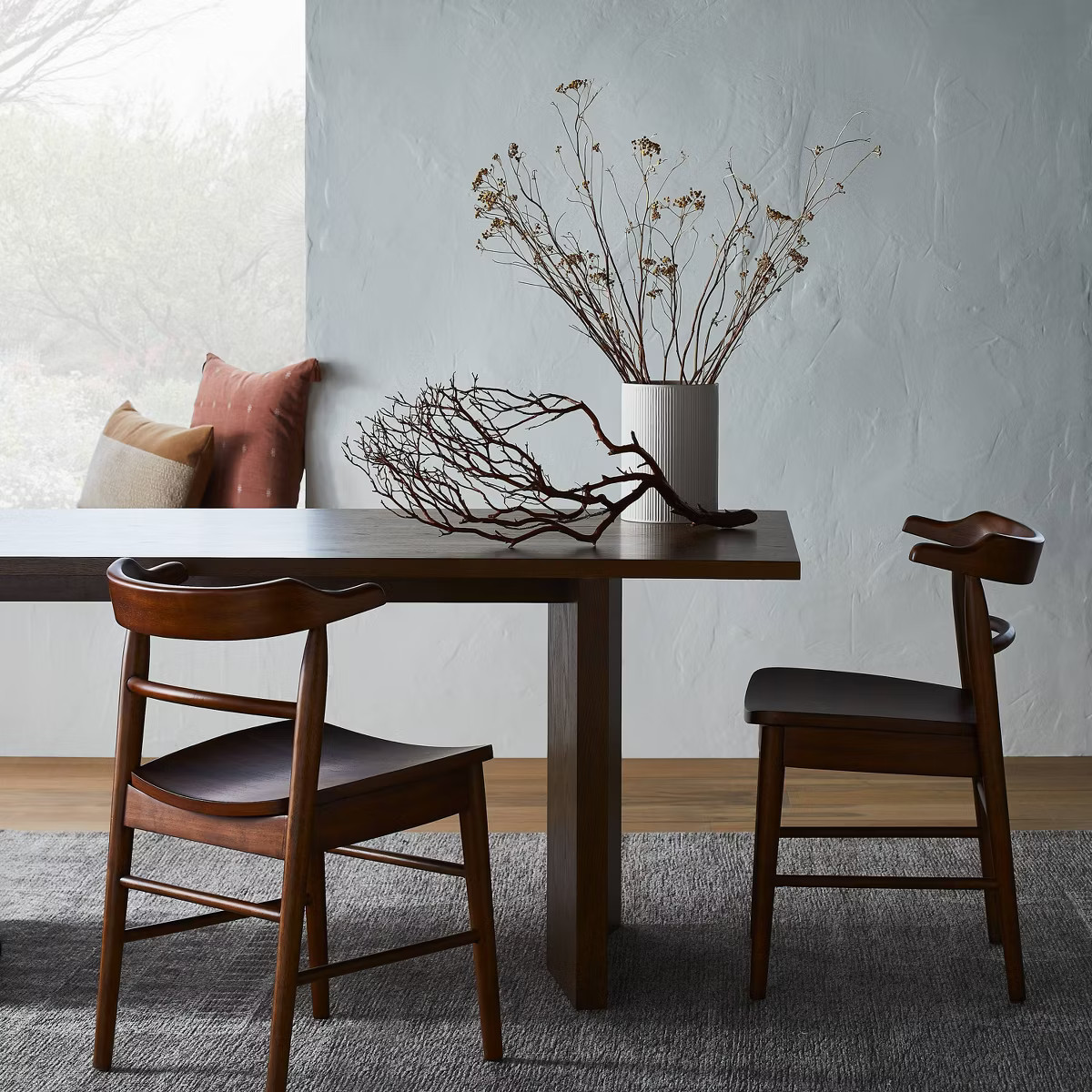 Kaysville Curved Back Wood Dining Chair - Threshold™ designed with Studio McGee | Target