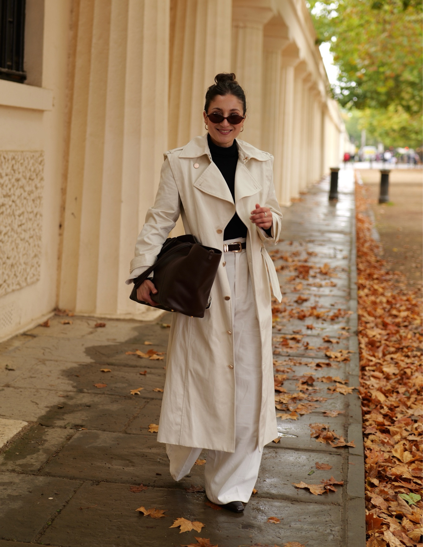 Everyday Autumnal outfit for the city 🤎 trench coat outfit, Ralph Lauren outfit inspo, chic style, old money aesthetic 🤎🤎

#LTKfindsunder50 #LTKSeasonal #LTKstyletip