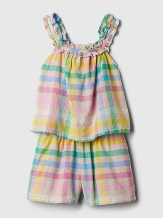 babyGap Linen-Cotton Outfit Set | Gap (US)