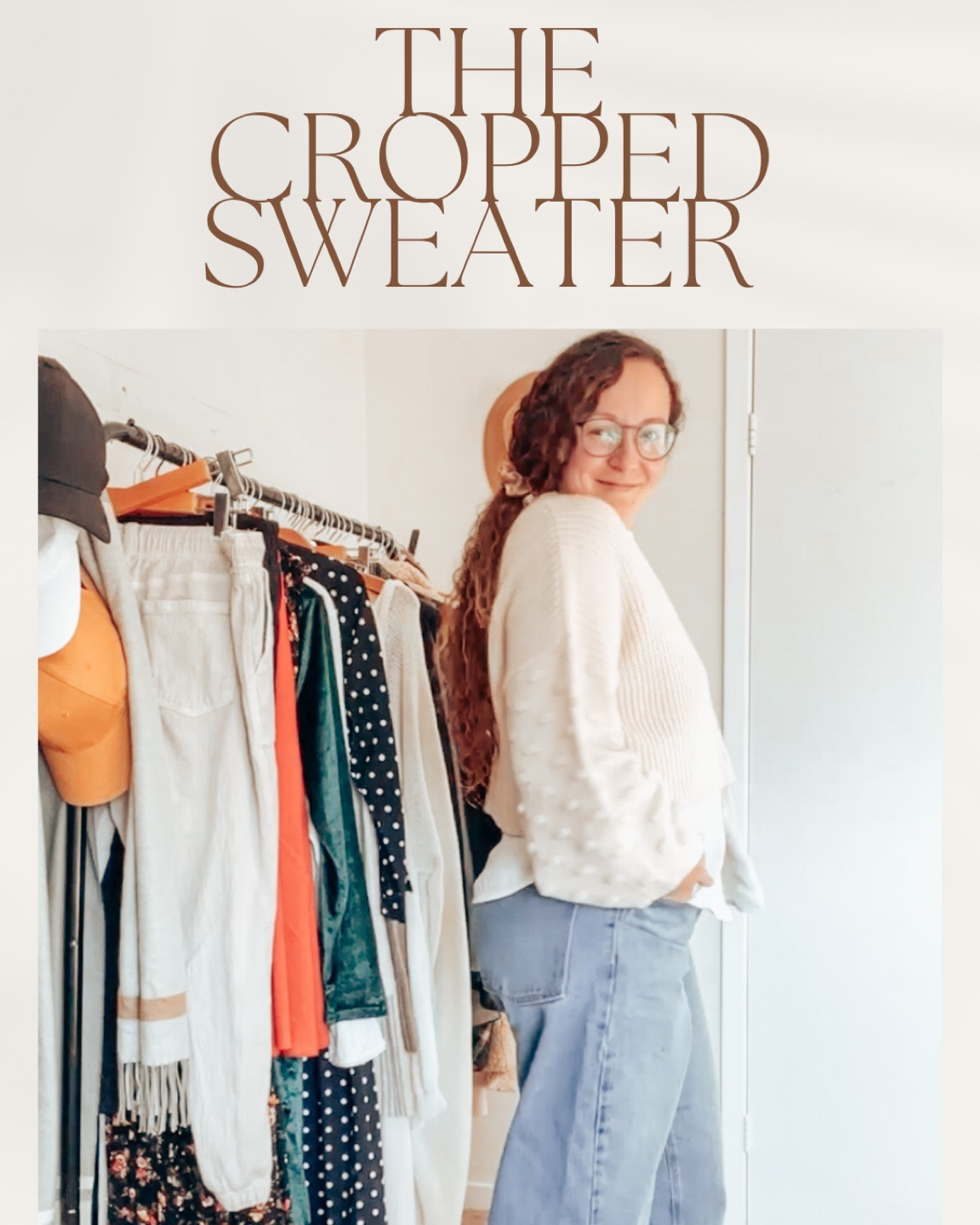 The cropped sweater - starting my capsule wardrobe series off with a somewhat controversial piece of TBH it was to me. I bought it because the sleeves were so cute and I was like when am I going to where this?! Well… check my IG to see how I’m styling it to suit my personal preferences! Linked similar items as this bad boy is #thrifted 

#LTKcurves #LTKstyletip #LTKsalealert