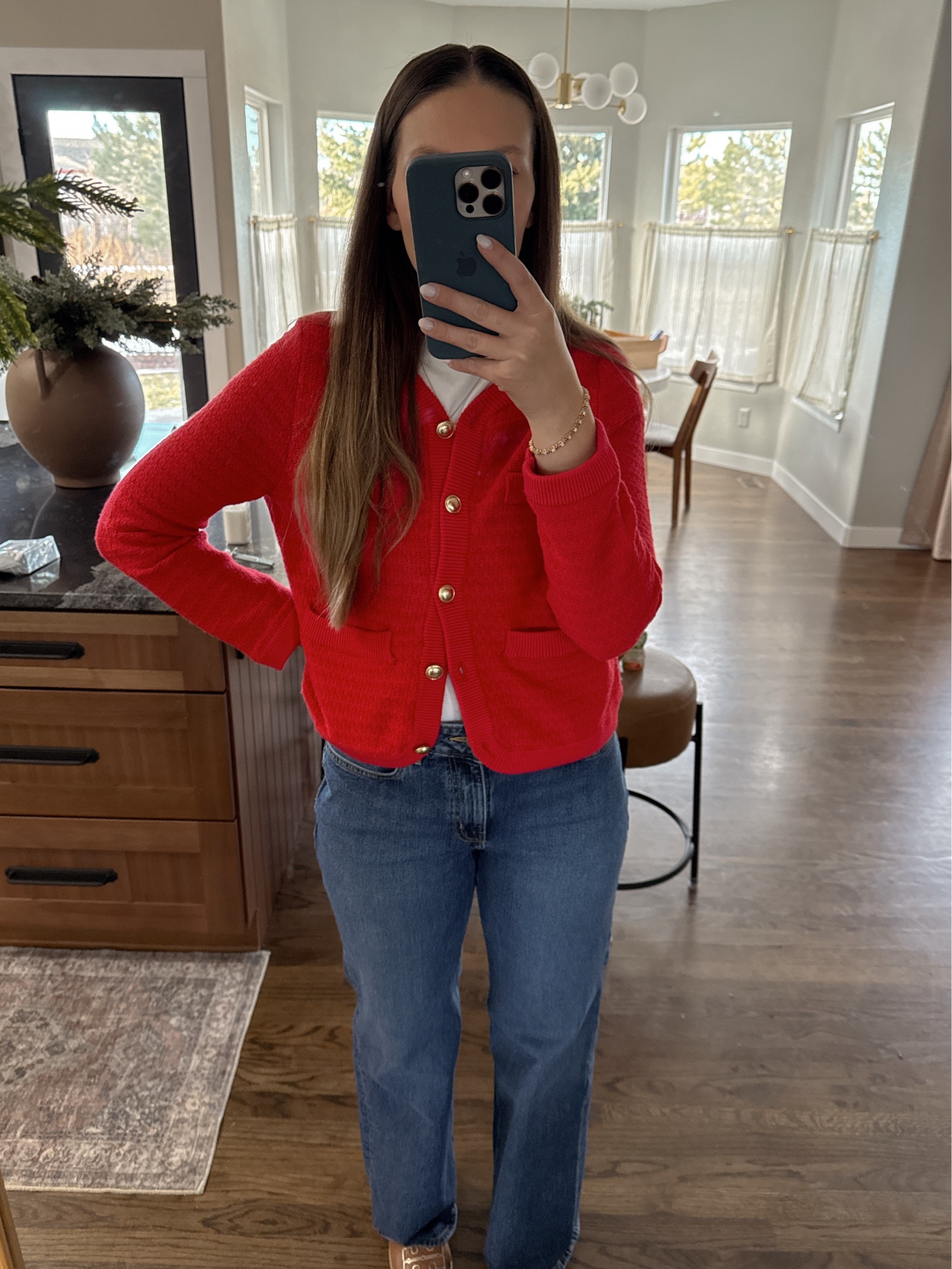 The cutest $30 red cardigan for Christmas 

#LTKParties #LTKHoliday #LTKSeasonal