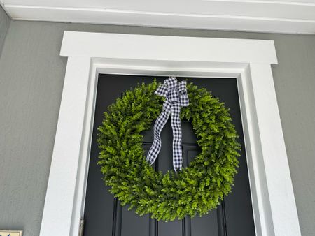 This wreath is huge and awesome 🤩 I love it in the front door 

#LTKhome #LTKunder100