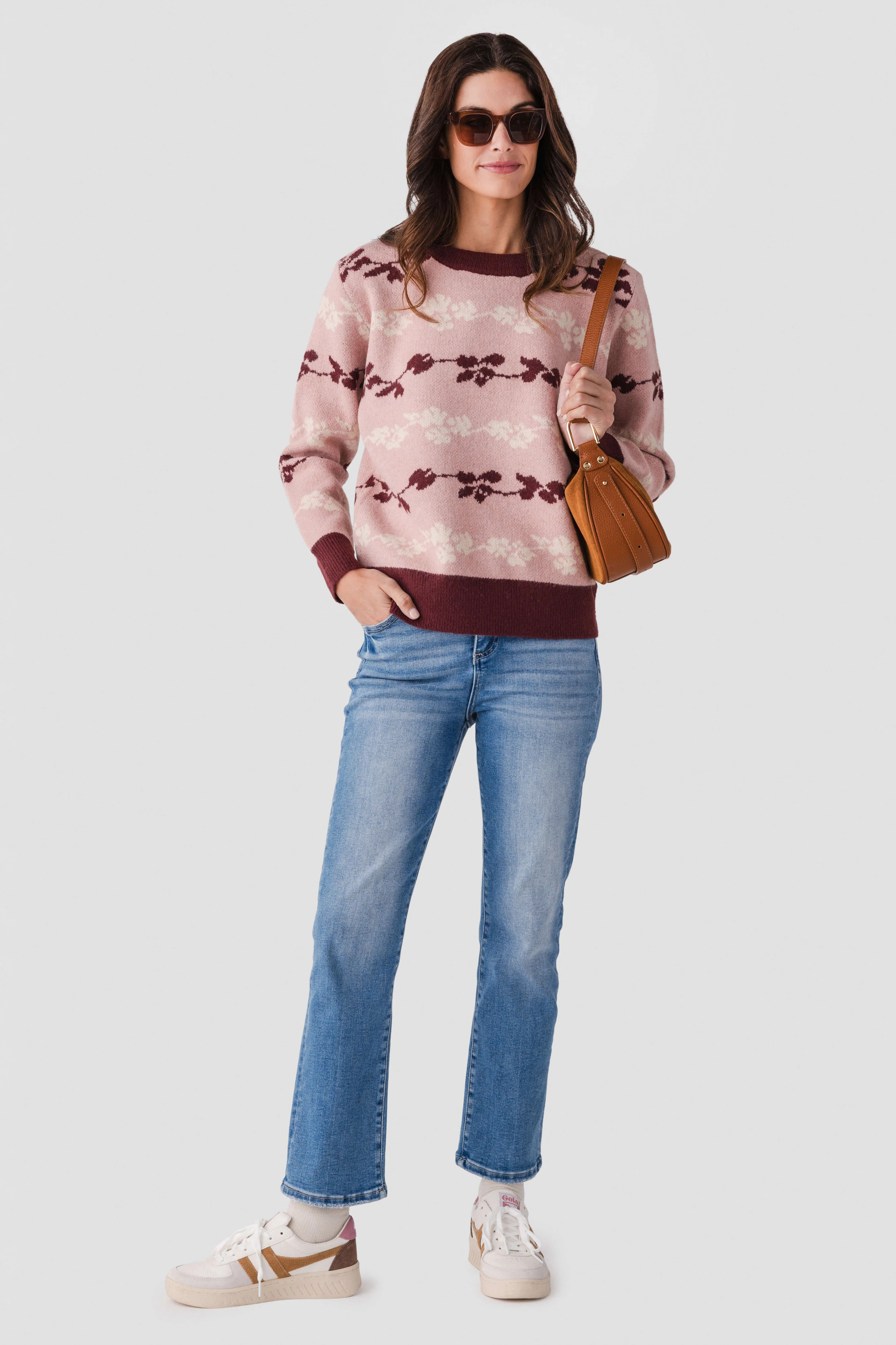 Risen Trish High Rise Straight Crop Jeans | Social Threads