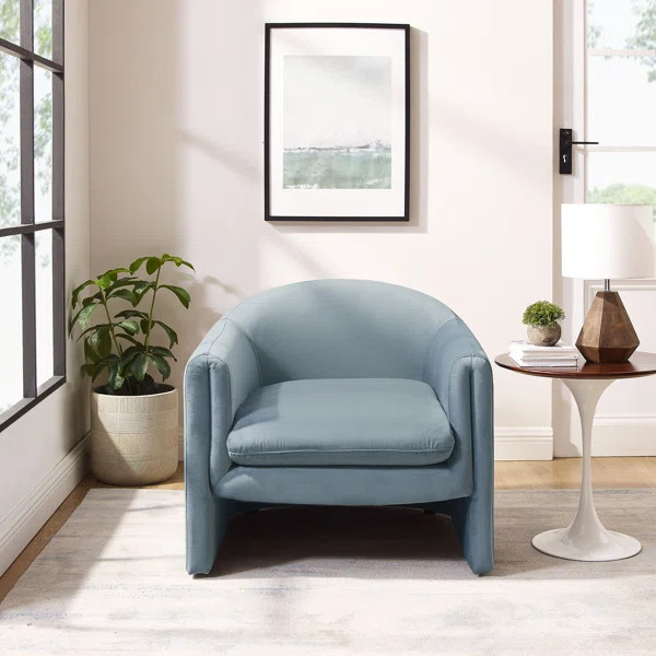 Sephine 31.2" Upholstered Nordic-style Accent Chair | Wayfair North America