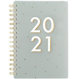 2021 Planner 8.5" x 5.875" Poly WB Green - Sugar Paper™ | Target