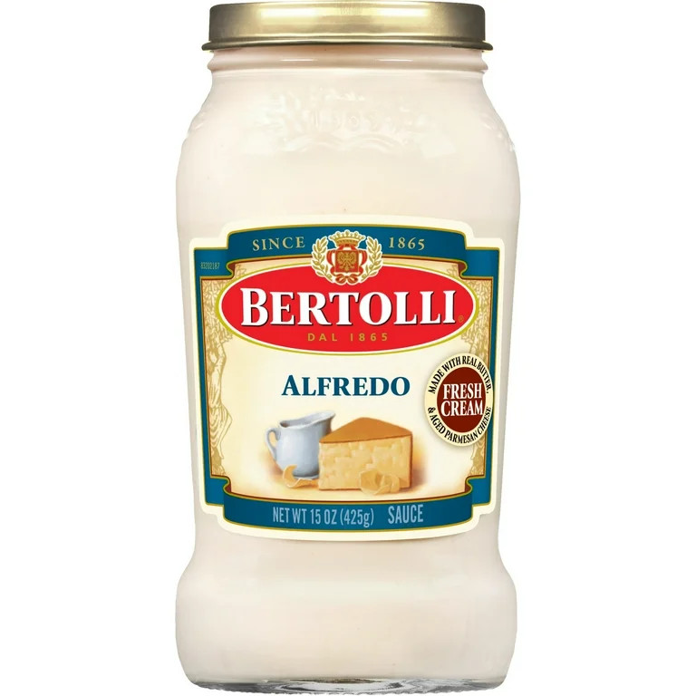 Bertolli Classic Alfredo Sauce, Pasta Sauce with Aged Parmesan, 15 oz | Walmart (US)