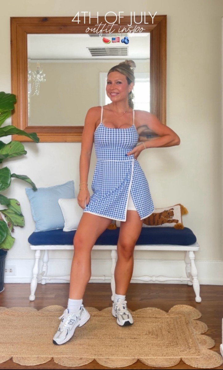 Cutest blue gingham tennis dress w built in shirts! In xs💙

#LTKStyleTip #LTKSeasonal #LTKActive