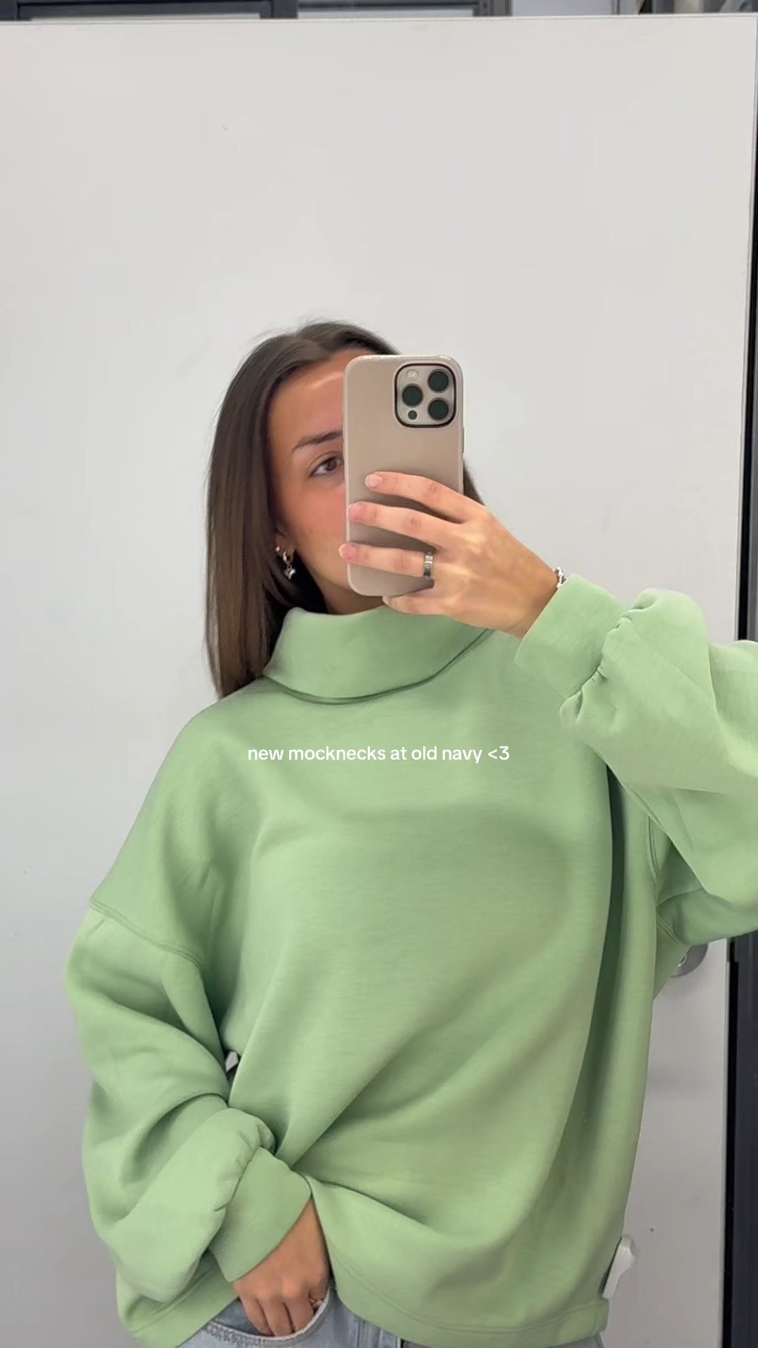 NEW MOCKNECKS AT OLD NAVY!! wearing a size small! 

#LTKootd #LTKGiftGuide #LTKFindsUnder50
