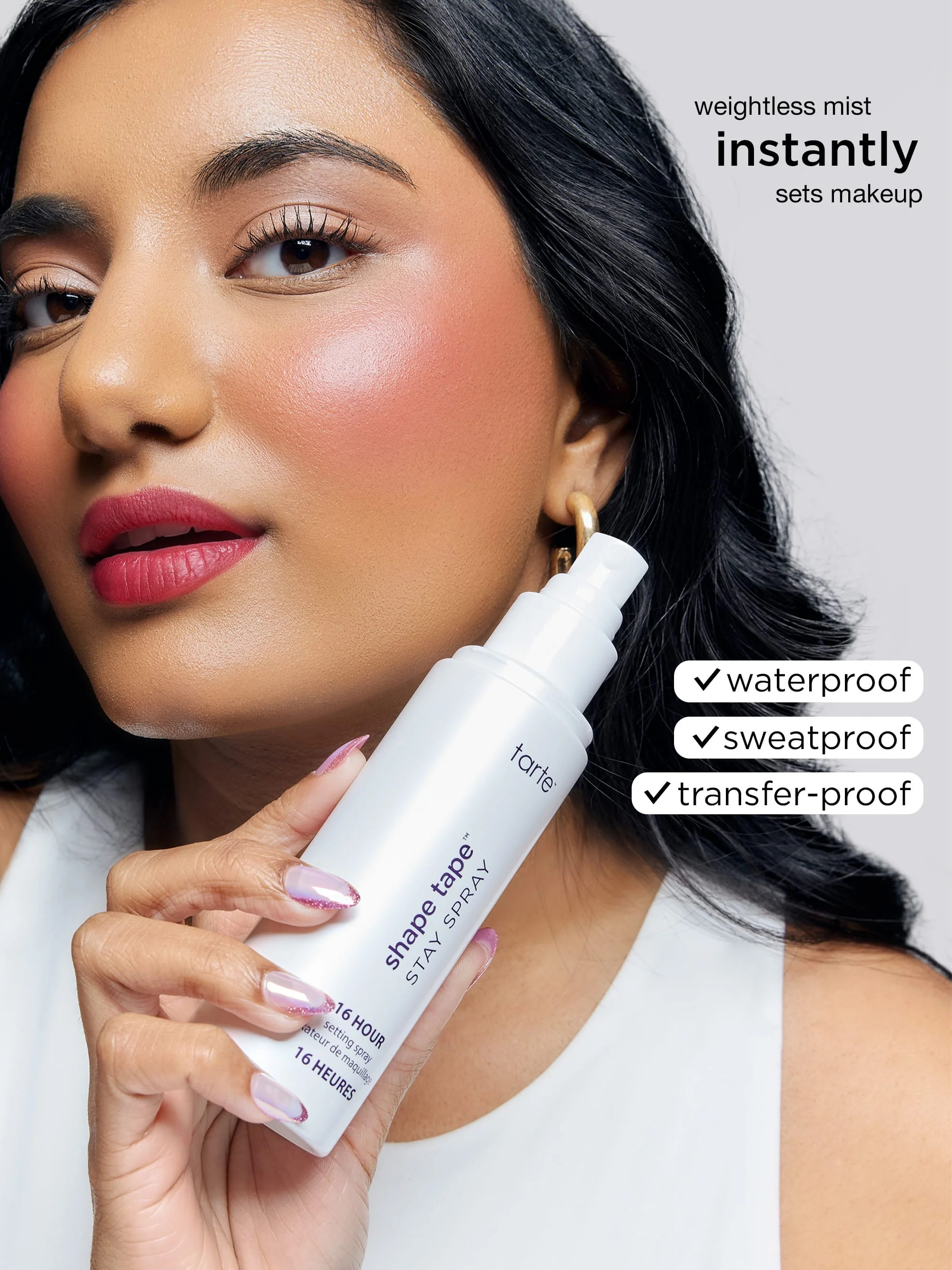 shape tape™ stay spray vegan setting spray | tarte cosmetics (Global)