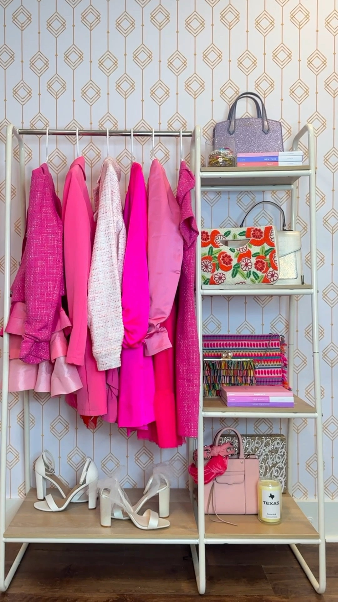 Redecorating the clothing rack in my guest room and so obsessed with how it came together! Added some pops of colors with these Glimpse Guides - aka the most functional decor in our house! These are perfect for giving a pop of color to shelves, make a great gift or fun companion for a trip  

#LTKHome #LTKTravel