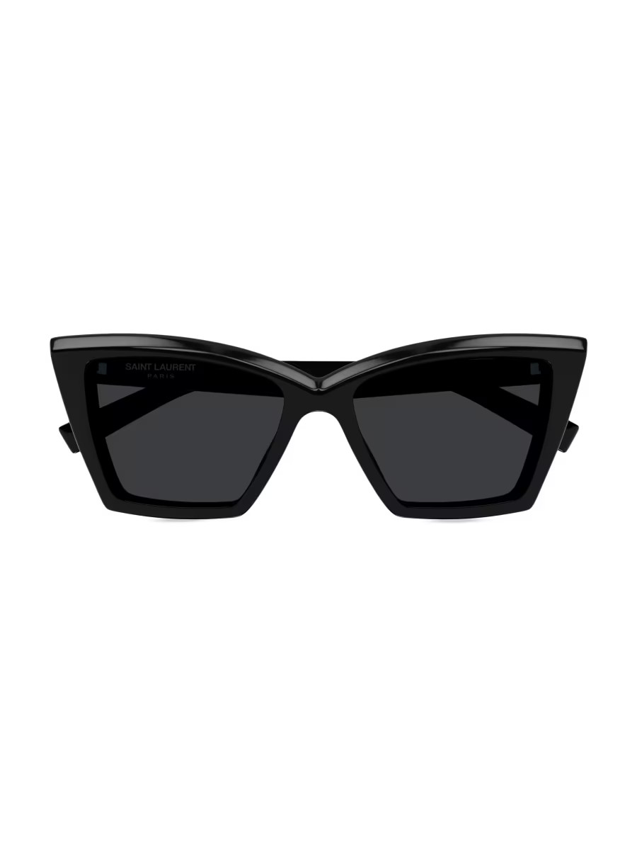 Saint Laurent Lignes Pointues 54MM Cat-Eye Sunglasses | Saks Fifth Avenue | Saks Fifth Avenue