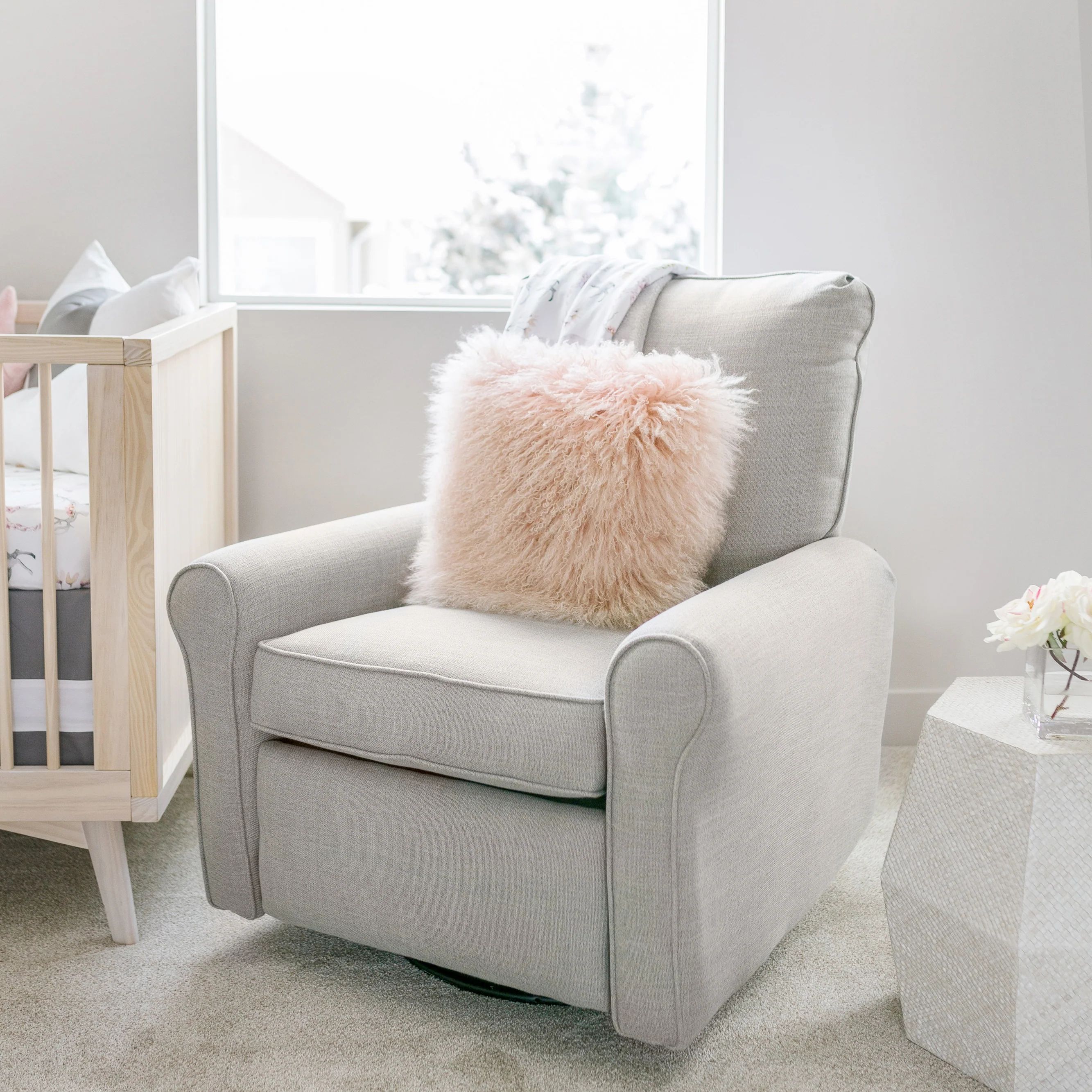 ORLY RECLINER & SWIVEL NURSERY GLIDER | Oilo Studio