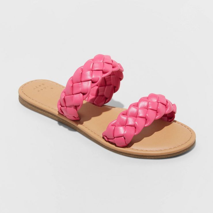 Women's Lucy Slide Sandals - A New Day™ | Target