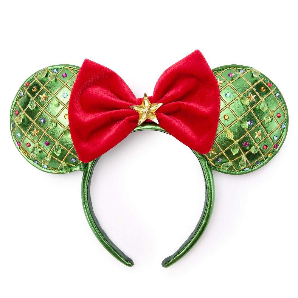 Minnie Mouse Holiday Ear Headband by BaubleBar | Disney Store
