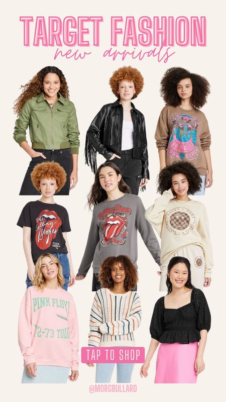 Target Fashion New Arrivals | Target Deals | Sweatshirts | Fringe Jacket | Western Outfit | Spring Sweater | Graphic Sweatshirts | Graphic Tees

#LTKunder50 #LTKunder100 #LTKstyletip