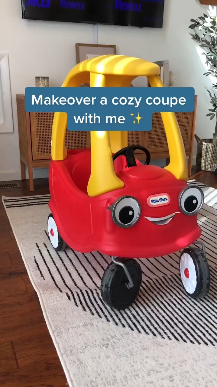 Viral VW Volkswagen van cozy coupe makeover, blush pink and white 🩷🤍

Paint colors: 
🩷rustic pink (in ultra matte finish) by Rustoleum
🤍white (flat white primer)
🩶 finish: clear matte polyurethane 

Makeover, cozy coupe reno, kids toys, girl gifts, diy 

#LTKFamily #LTKWatchNow #LTKKids