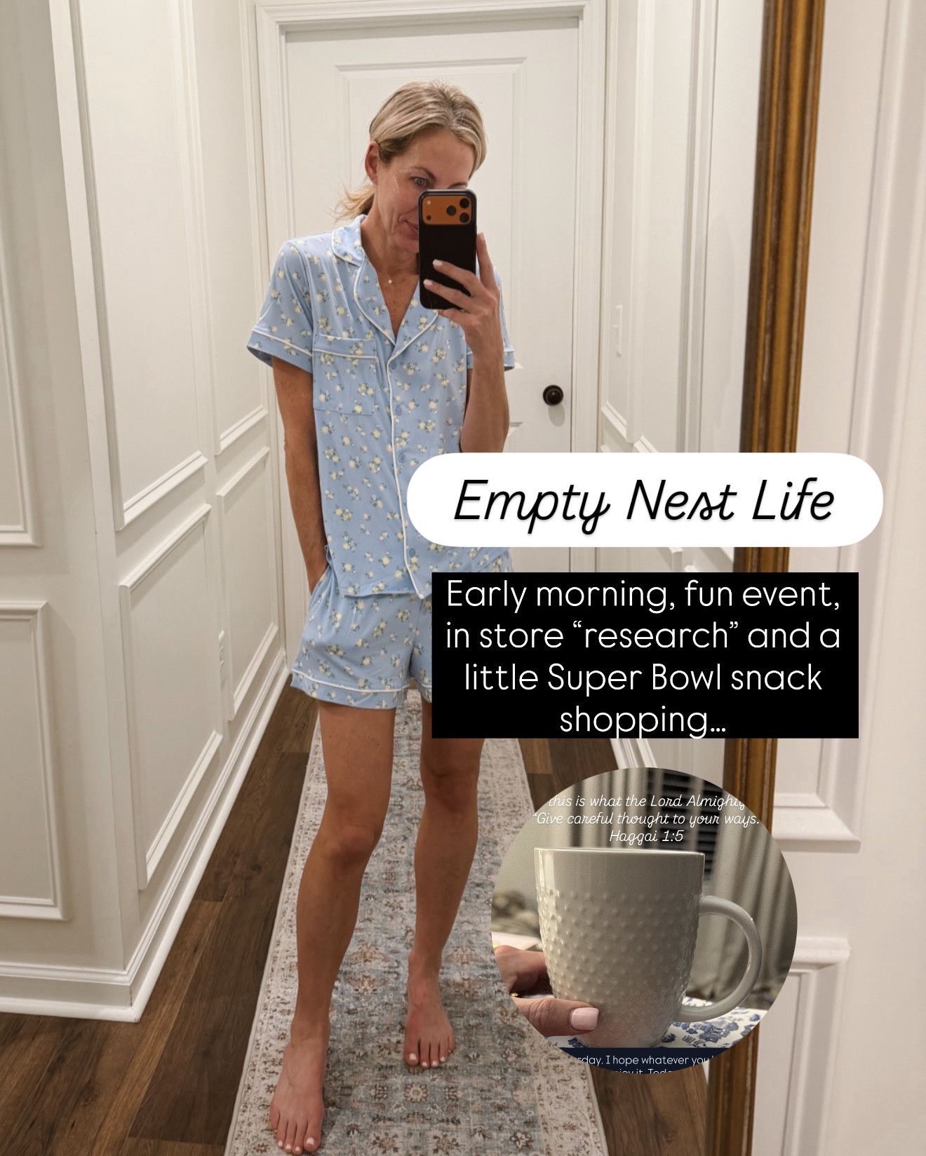 Early morning run done and and I was off to a fun event to get to (more on that later)… Then, I came home, changed, and headed out to do a little “in-store research.” I was on a mission for new running shorts, cookie containers for the boys, and I had to get my hands on the viral swim dress I’m seeing everywhere—and I’m telling you right now, this 49-year-old gives it a 10/10. After roaming Walmart and finding all the good things (brand new spring mugs and a new coffee pot for Lawton because he wanted a grind and brew), we grabbed lunch, ran a couple more errands, and landed at Publix for Super Bowl snacks and some dinner ideas for the week. Then it was back home in my cozy pajamas, topped off with my new Auburn sweatshirt to watch the end of the game… not the outcome we wanted, but War Eagle anyway. If you want links to anything I shared today, comment LINKS and I’ll send them over. Thanks for following along with my day. 

#LTKootd #LTKmomlife #LTKdayinmylife