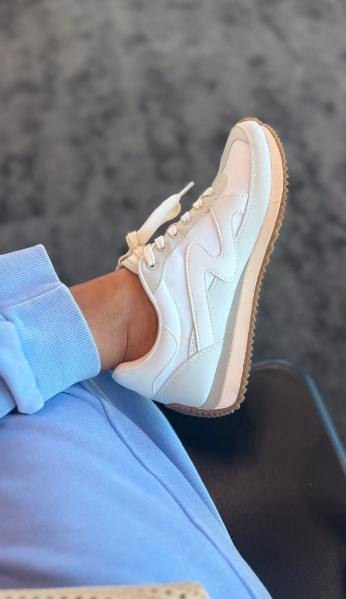 These sneakers are such a good everyday find. Super lightweight, neutral so they go with everything, and actually comfortable for all day wear. I love the slightly retro look with the gum sole, makes them feel a little more elevated than your basic white sneaker.

white sneakers neutral sneakers everyday shoes comfy sneakers casual outfit shoes travel shoes mom style sneakers affordable sneaker find lovelylifestyling 

#LTKootd #LTKTravel #LTKMothersDay