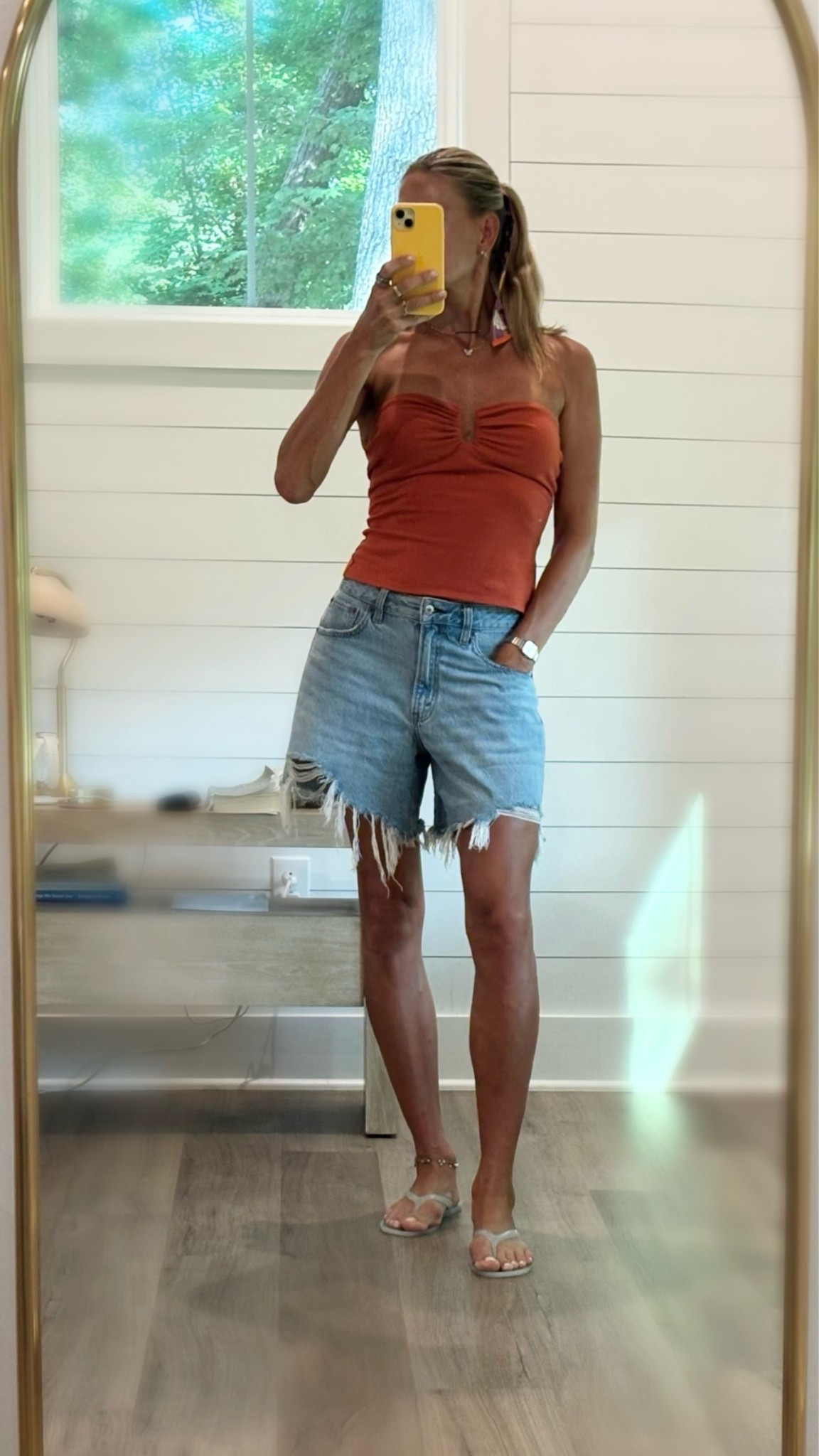 The top that will take you all the way into fall. @Reformation is my go to for staples AND specialty pieces!”

#LTKootd