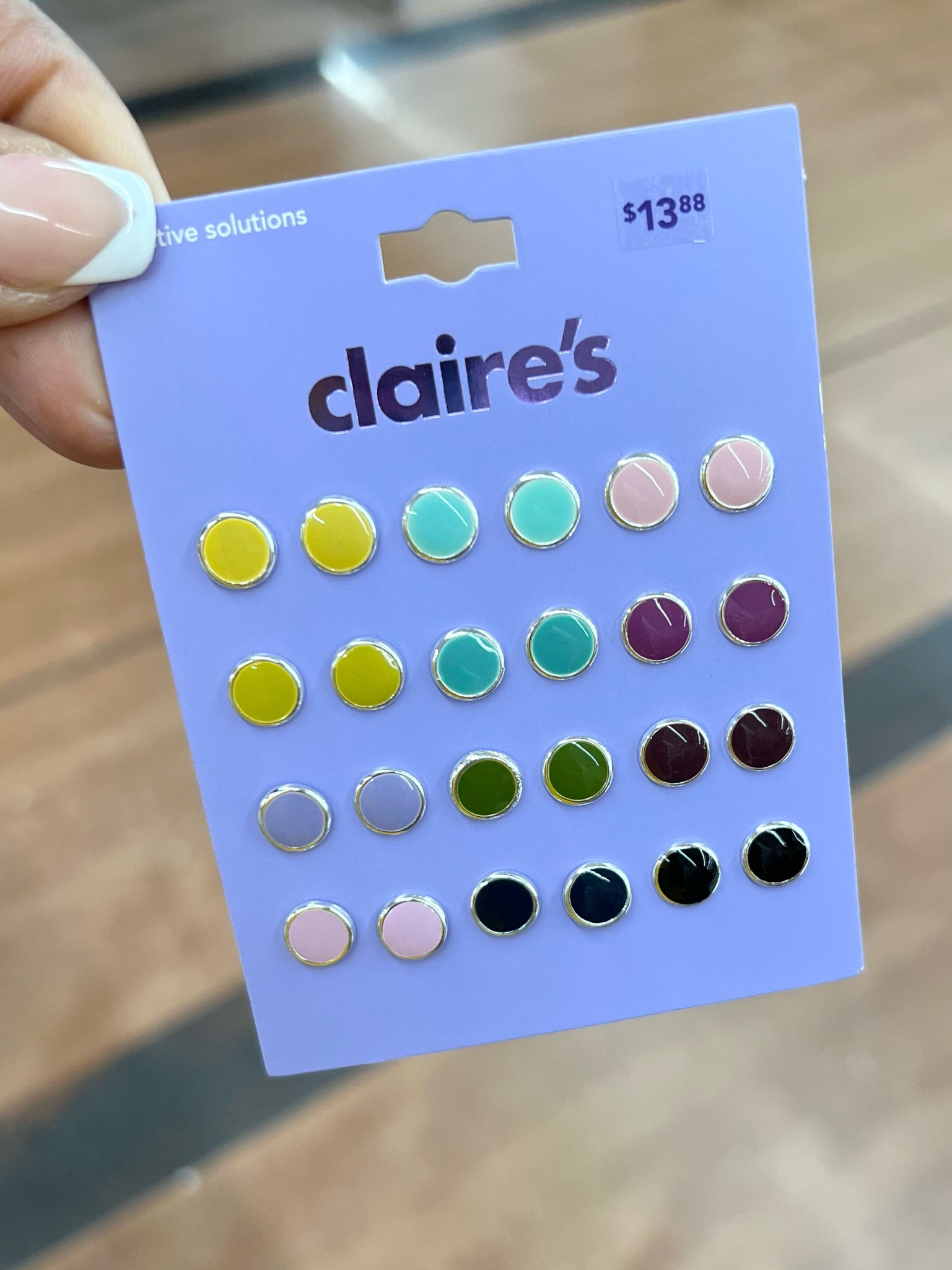 Claire's Sterling Silver Earring Back Replacements - 12 Pack, Women's