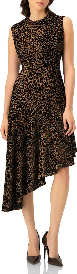 Asymmetric Animal Print Dress | Nordstrom