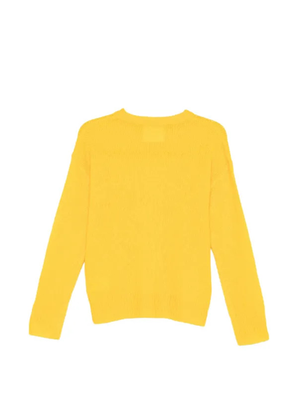 Lisa Yang Lova crew-neck long-sleeve Sweater | Yellow | FARFETCH | Farfetch Global