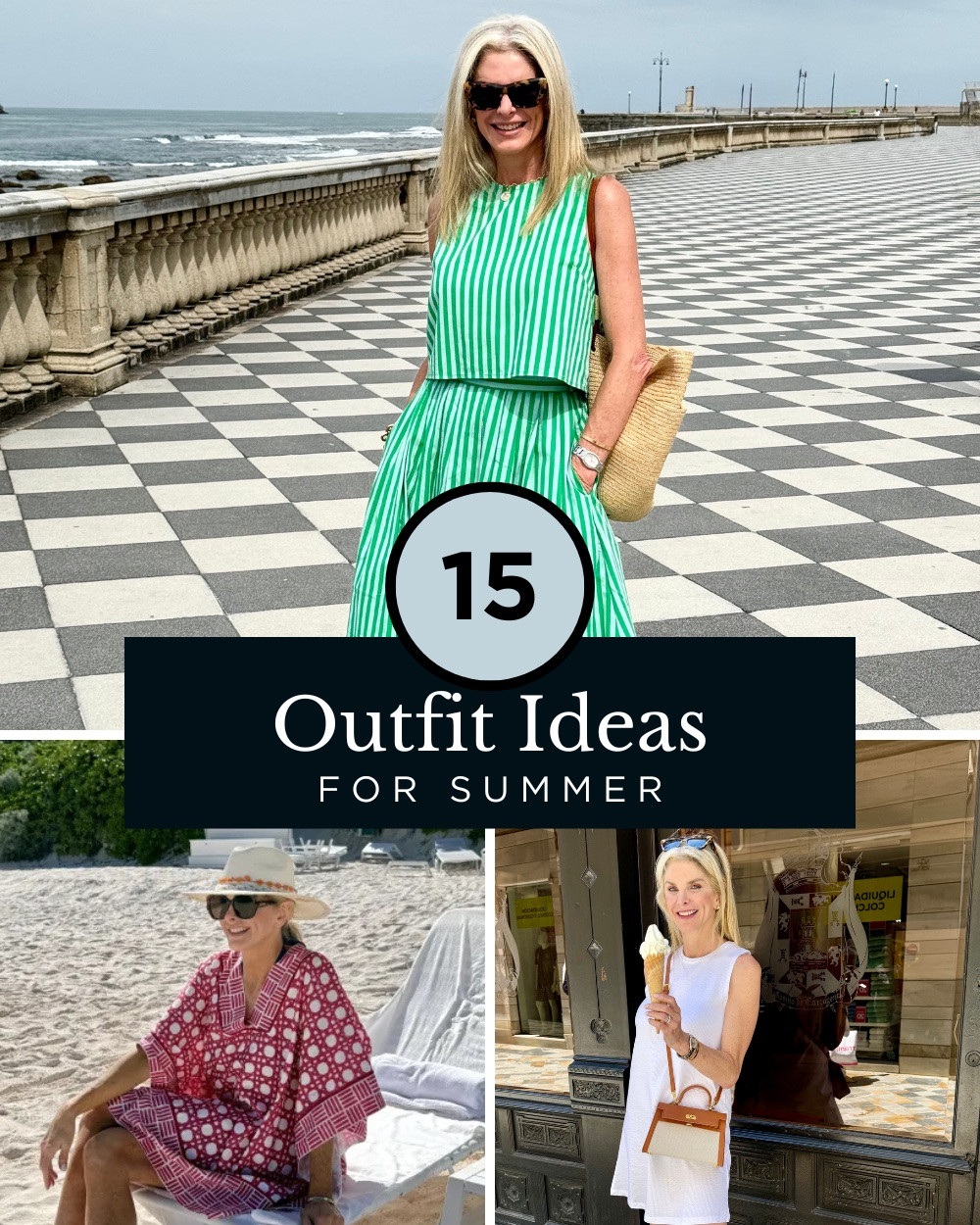 15 summer outfit ideas!

#LTKSeasonal #LTKOver40 #LTKTravel