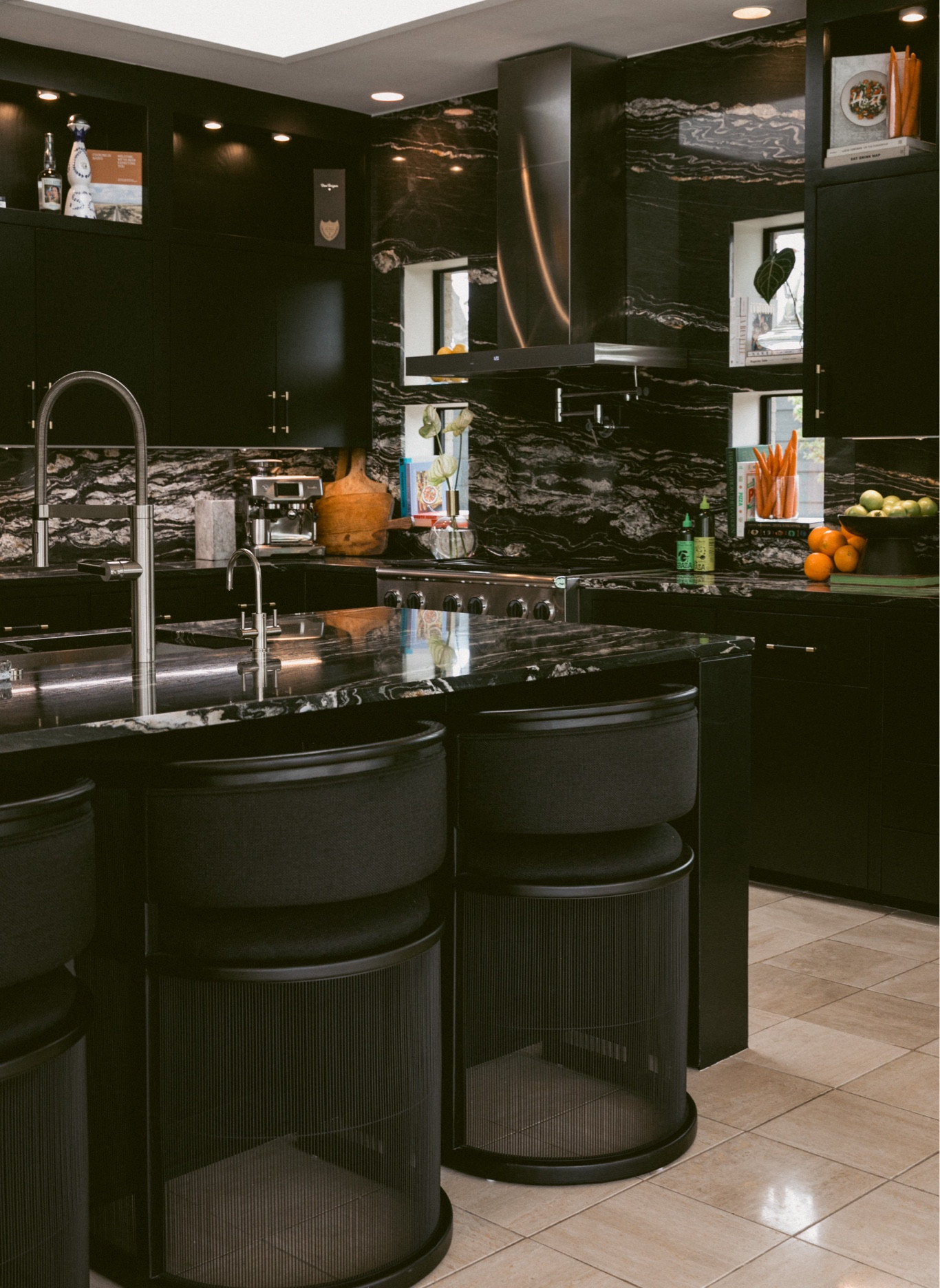 HOME: Dallas, Texas | Kitchen, details, decor, books, black kitchen

#LTKHome
