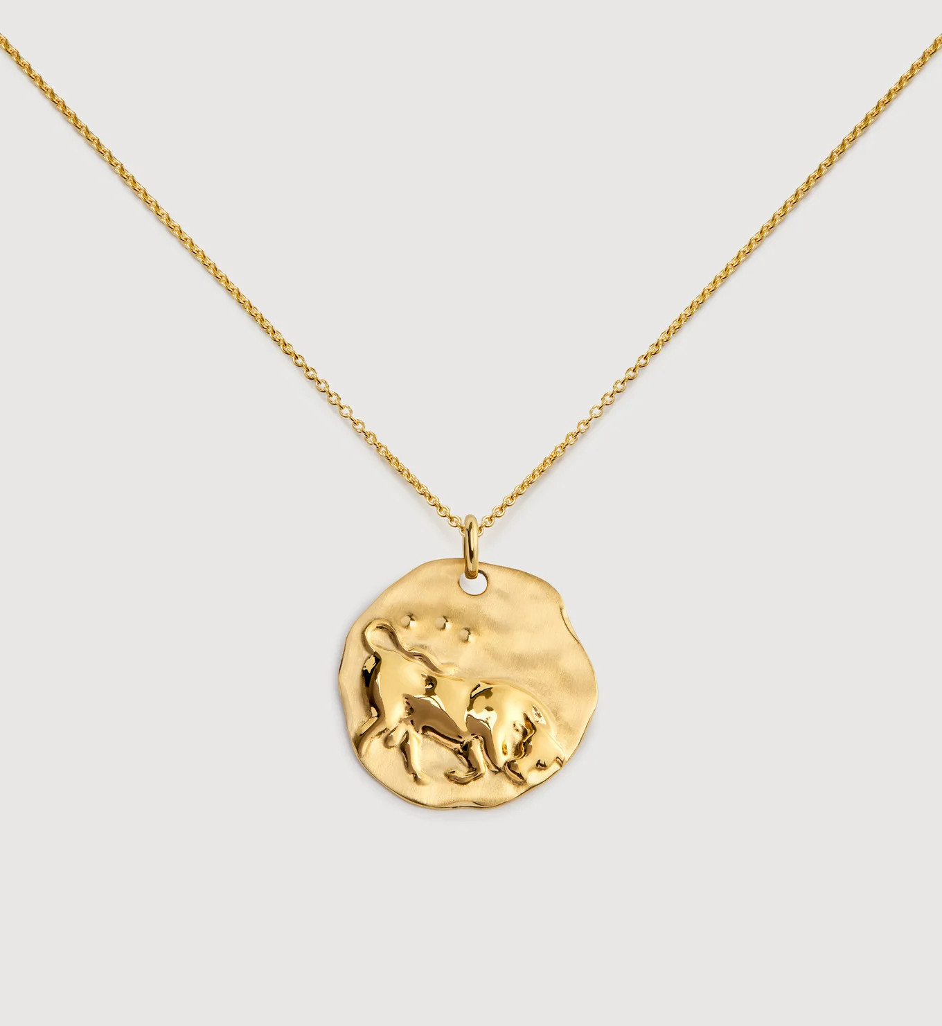 Taurus Zodiac Chain Necklace | Monica Vinader (US)