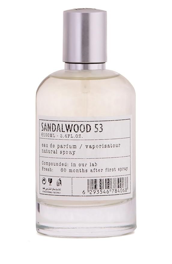 Santal Sandalwood 53 Eau de Parfum Spray, Inspired by L.L. 33, Long Lasting Perfume for Unisex, L... | Amazon (US)