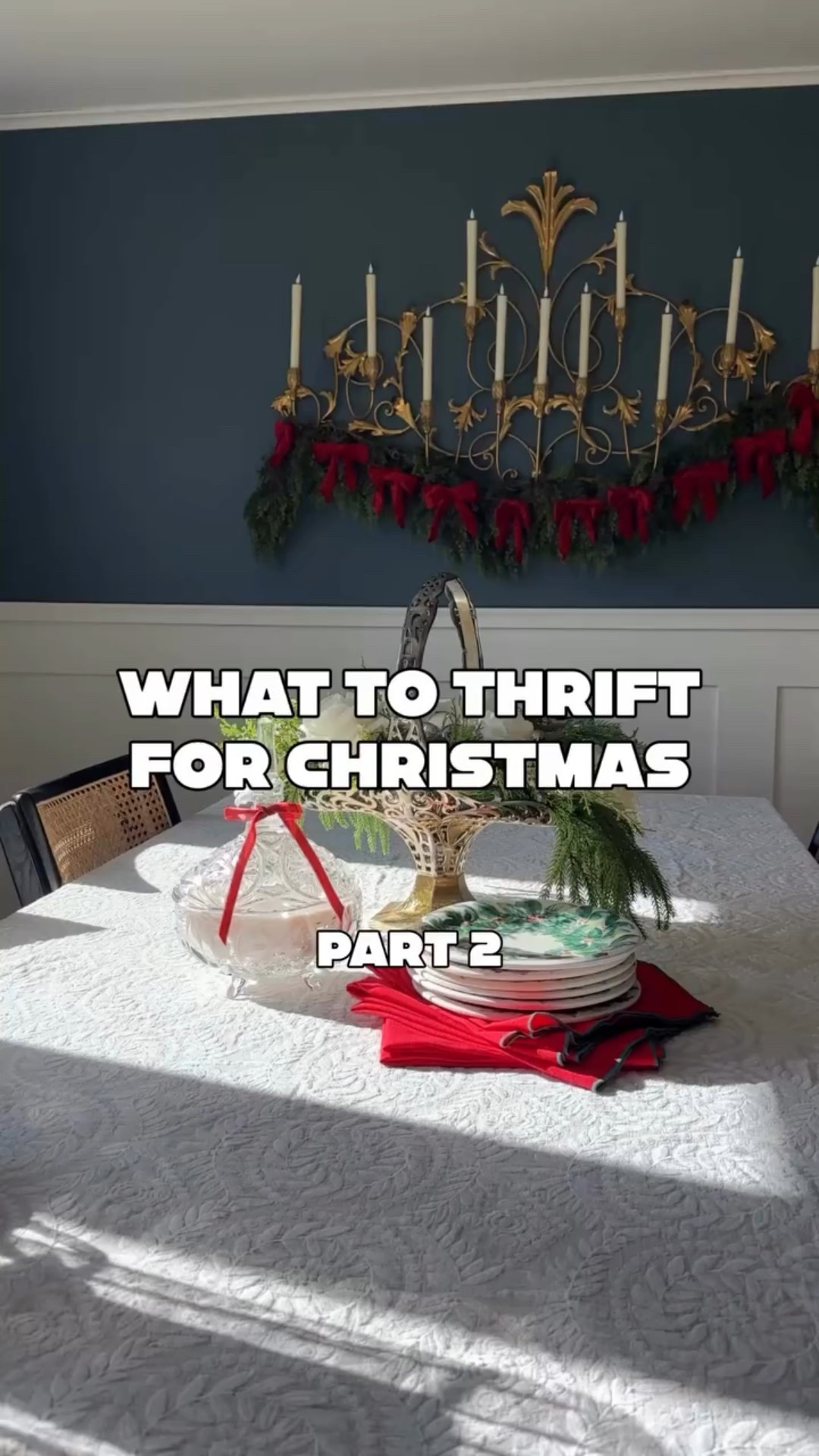 Save this list for your next thrift trip

What to thrift for Christmas