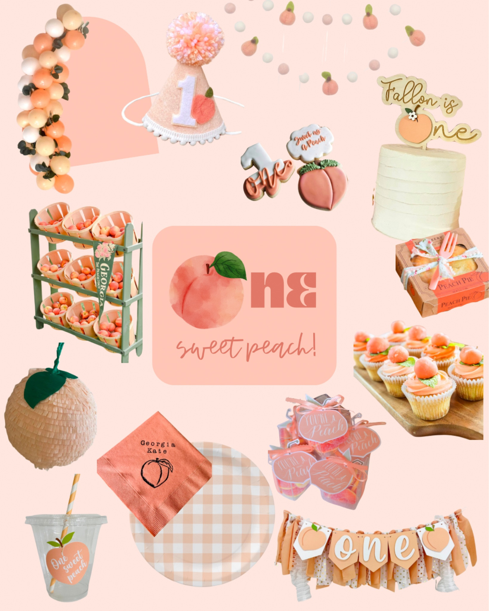 One sweet peach!!! The cutest little first birthday theme! 🍑

#LTKKids #LTKParties #LTKBaby