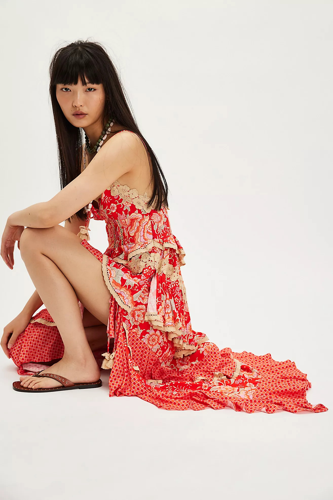 Spell Full Bloom Ruffle Dress | Free People (Global - UK&FR Excluded)