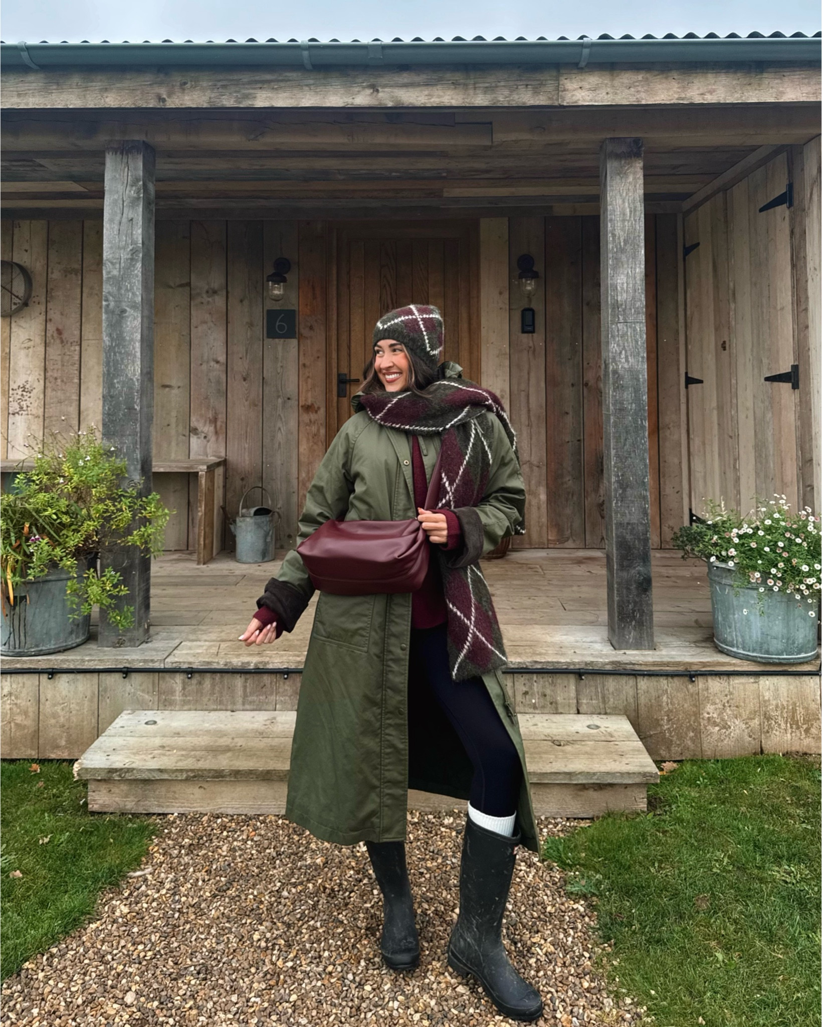 All wrapped up for a walk in the countryside 🪵🍂🐾🧺 this coat is so good - it’s waterproof with a removable hood and looks so much more expensive than it is 🙌🏼 it comes in black too and both currently have 20% off!!

#LTKautumn #LTKuk #LTKwinter